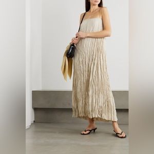 TOTEME CRINKLE DRESS 36